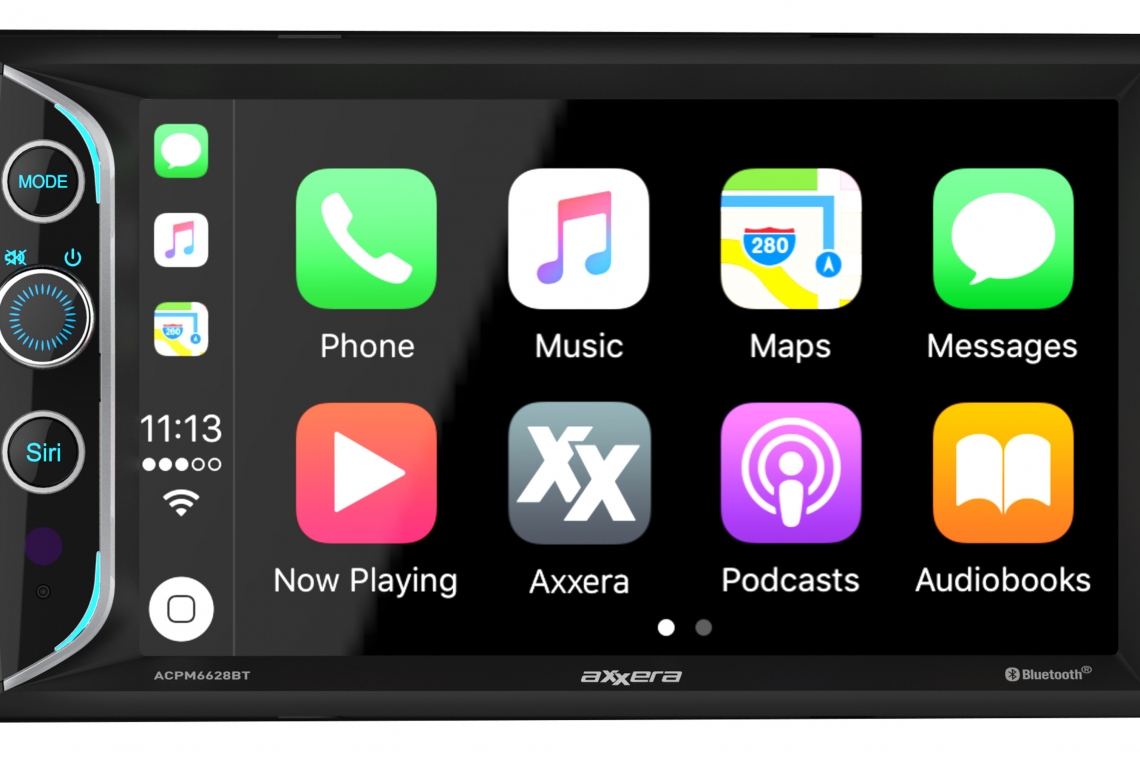 Axxera ACPM6628BT Double-DIN Digital Media Receiver