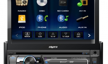 Axxera AV7118Bi Single-DIN Multimedia DVD Receiver