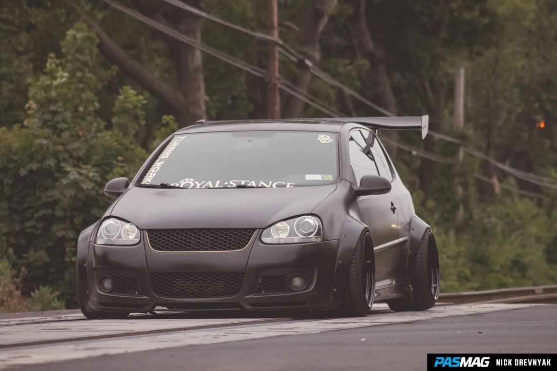 Dark Knight: Donald Santora's 2008 Volkswagen Golf GTI