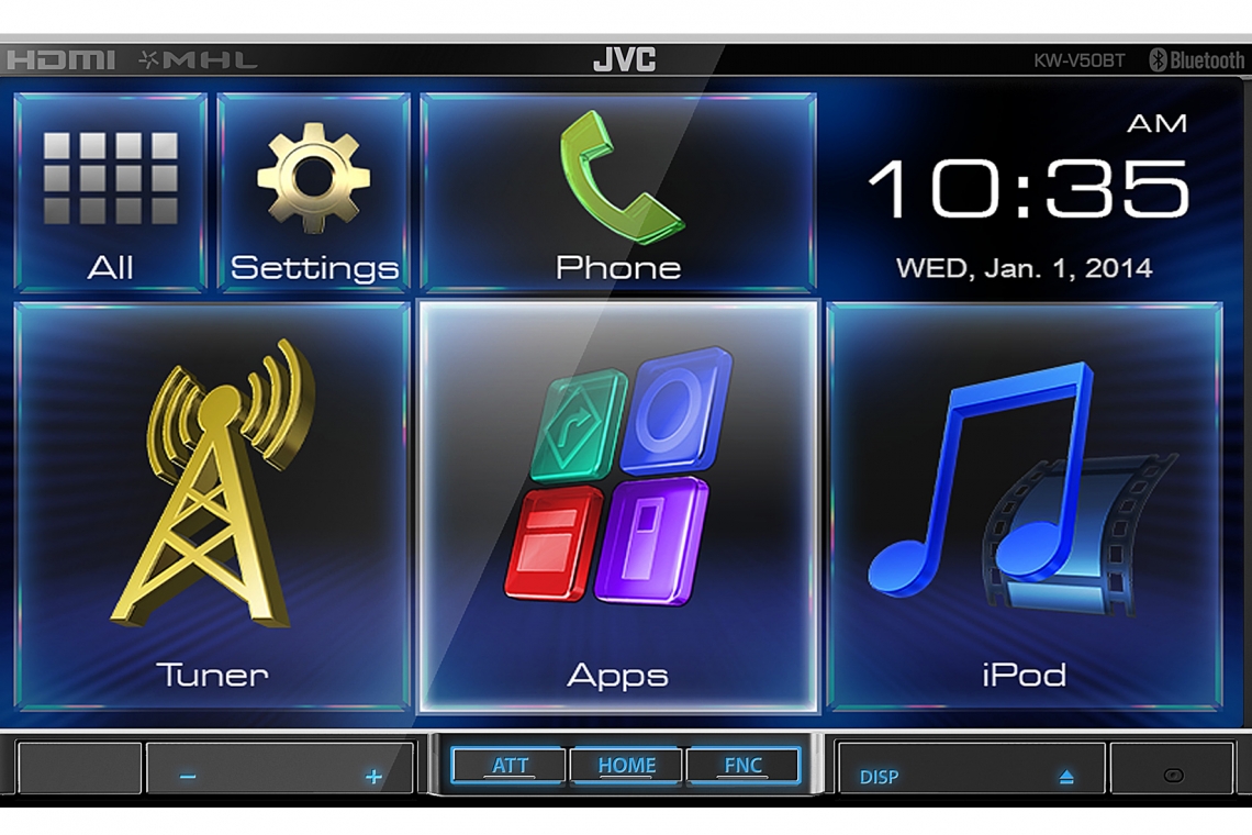 JVC KW-V50BT DVD Receiver Review