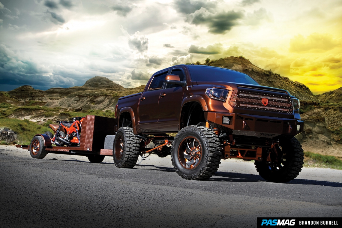 Dark Earth: Brandon Burrell's 2015 Toyota Tundra Crewmax Limited 4WD - Essentials