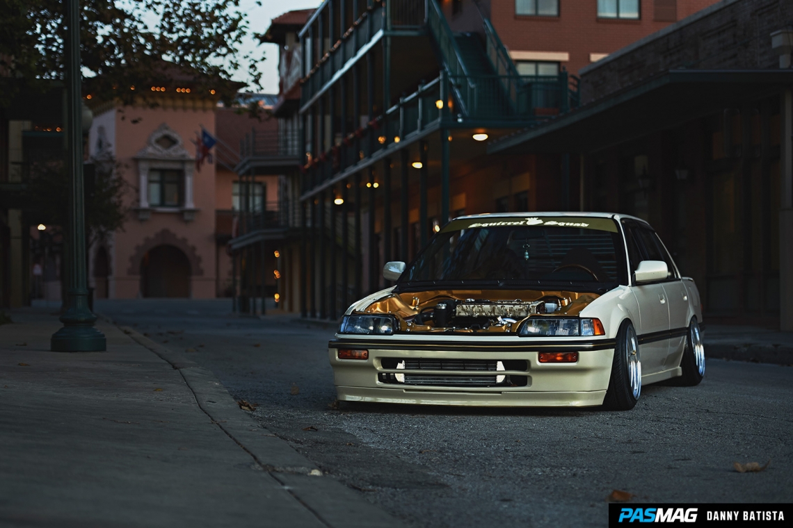 Goldy: Jud Lagunas' 1990 Honda Civic