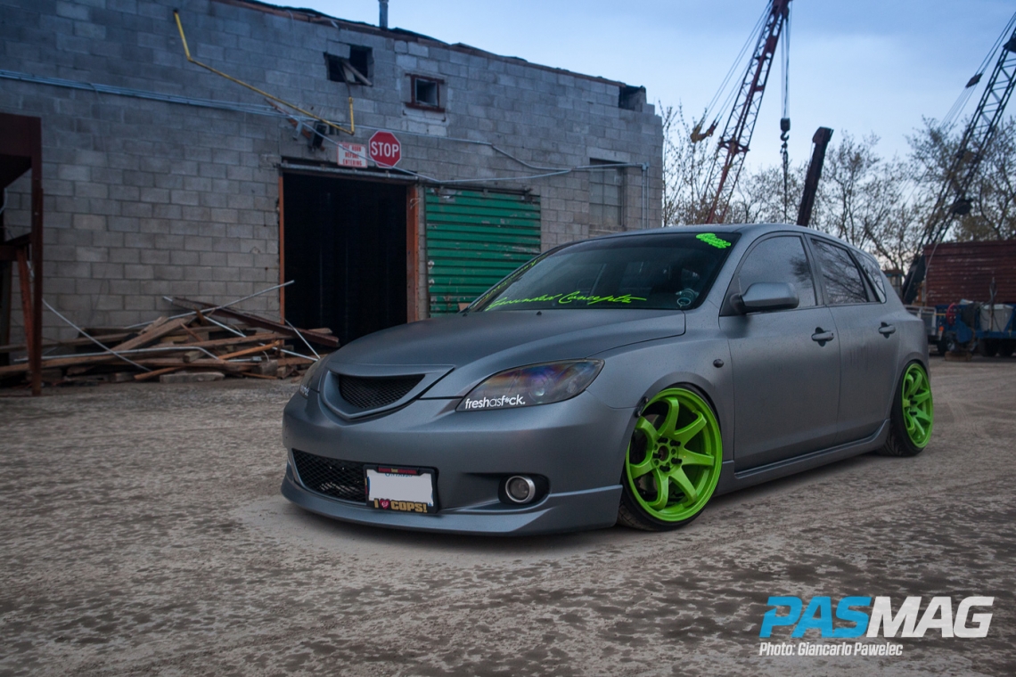 Color Me Wild: Ryan Schmidt's 2006 Mazda3