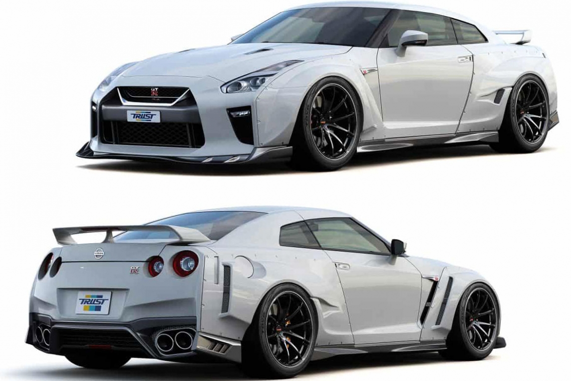 GReddy MY17 Widebody Aero kit for 2017+ Nissan GT-R