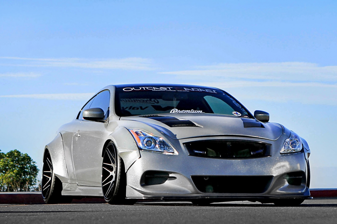 Outcast Garage OG Wide Body Fender Flares 08 15 Infiniti G37