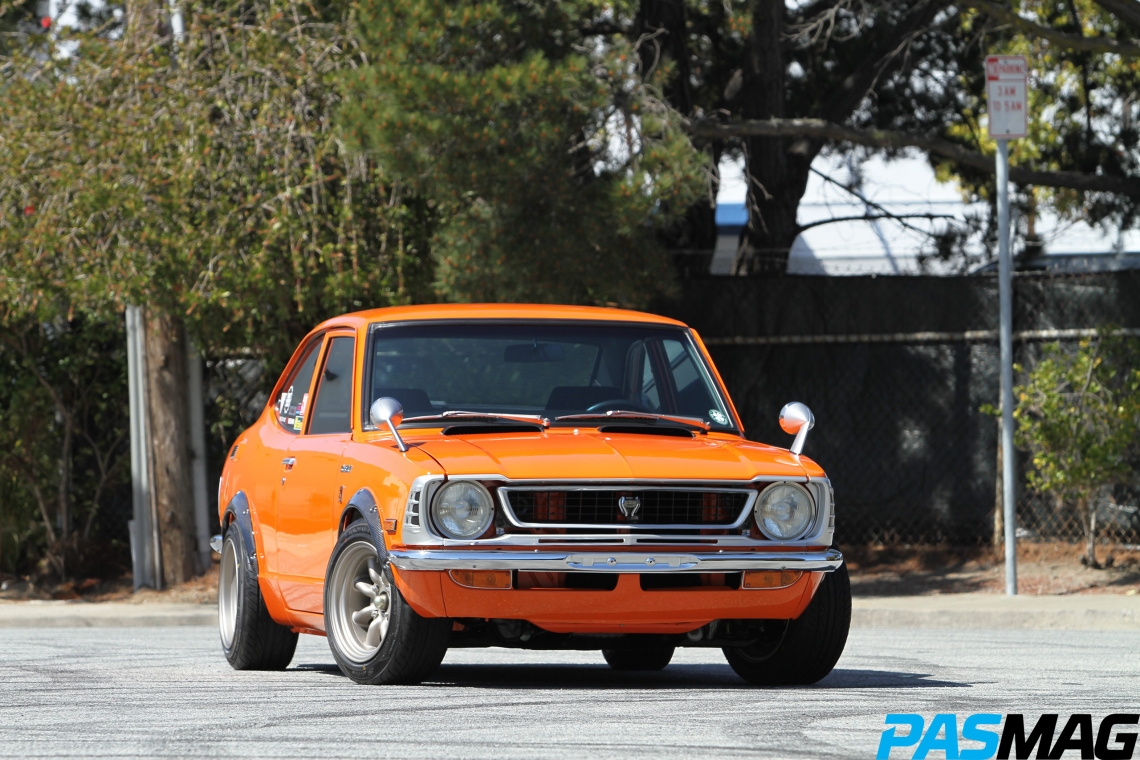 Orange Crush: 1973 Toyota Corolla