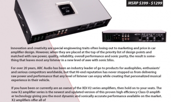 ARC Audio X2 Amplifiers Are Now Shipping