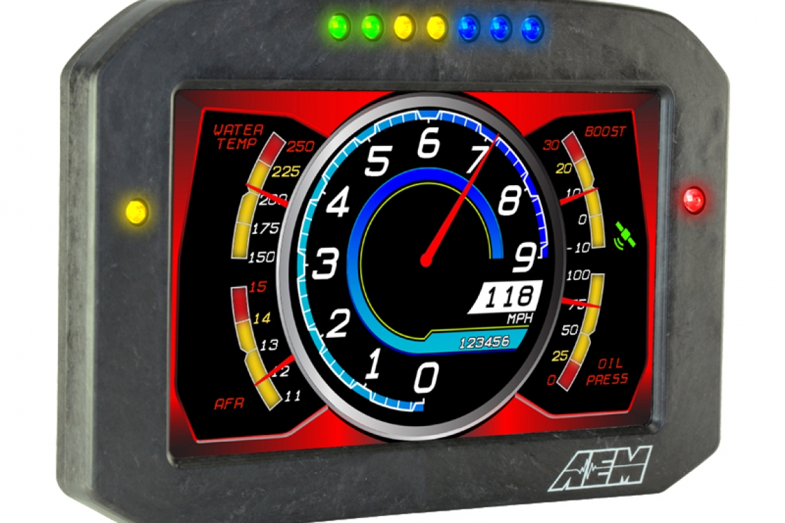 AEM Performance Electronics CD-5 & CD-7 Carbon Flat Panel Dashes Available Now