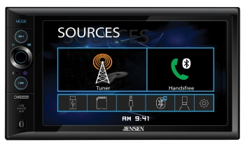 Jensen 6.2” Touchscreen Receiver