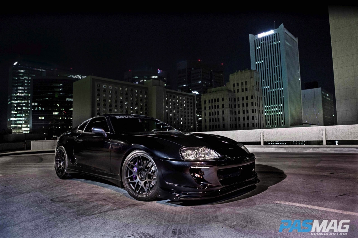 All Black Everything: Tyler Pflanz's 1993 Toyota Supra