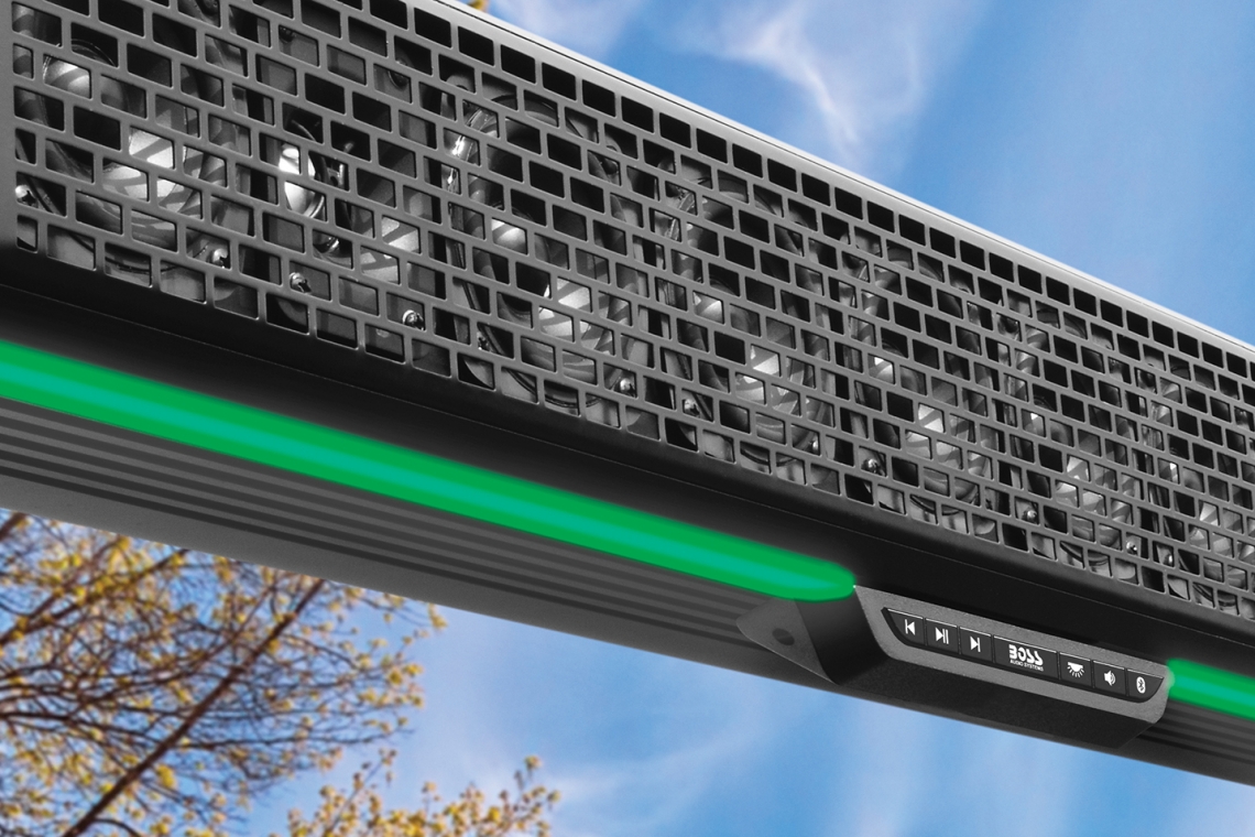 BOSS Audio Systems Launches New All-in-One Weather Resistant Bluetooth® Soundbars; Featured at 2019 SEMA Show