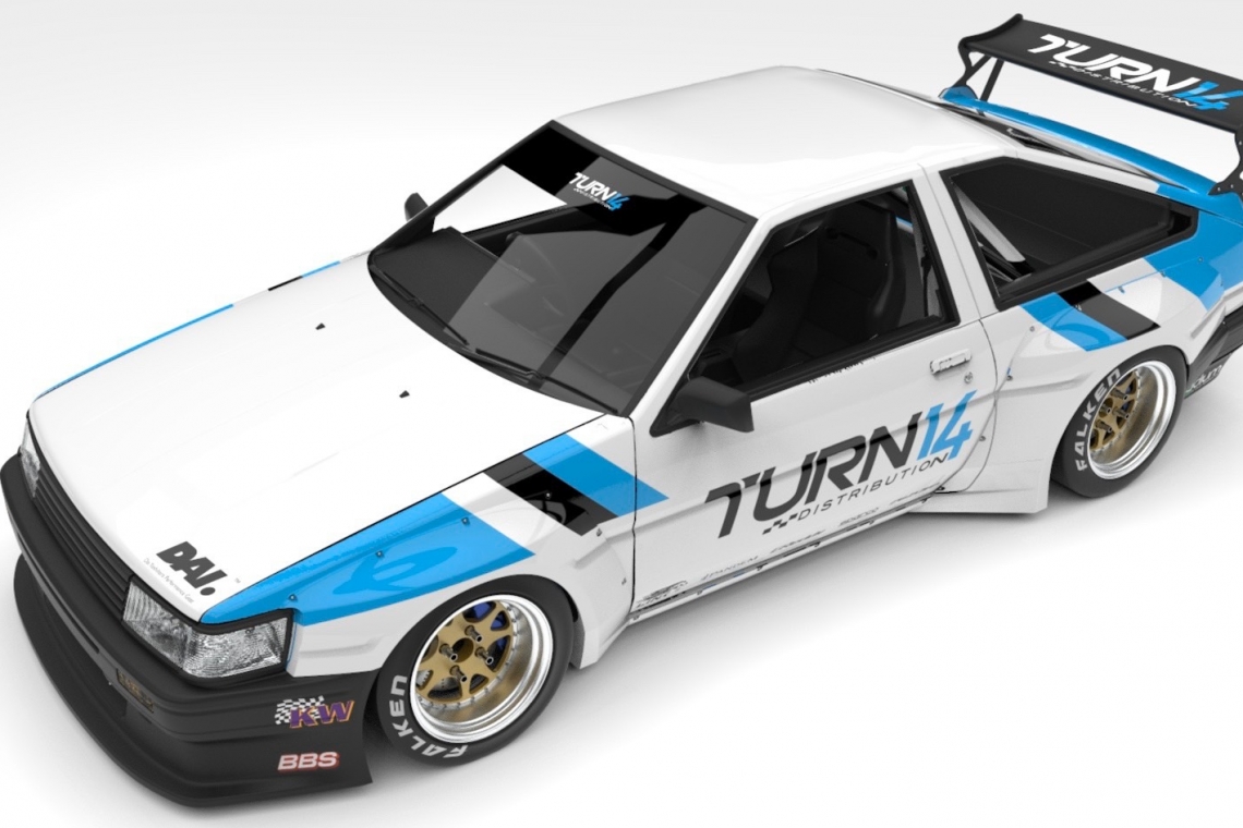 Dai Yoshihara And Turn 14 Distribution To Debut Toyota AE86R At SEMA 2019