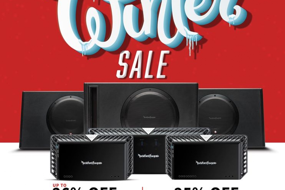 Rockford Fosgate's Big Black Friday Savings