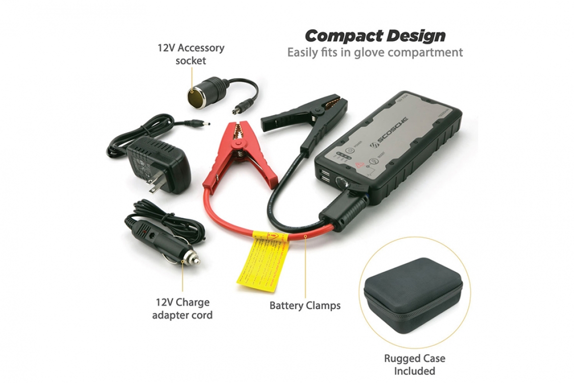 Scosche PowerUp 700 Portable Jump Starter