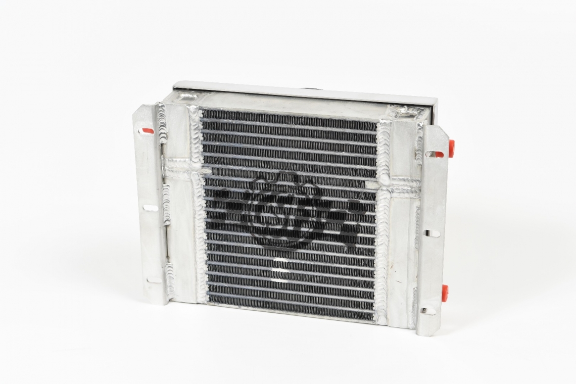 CSF Dual-Fluid Oil Cooler with 9-inch SPAL Fan