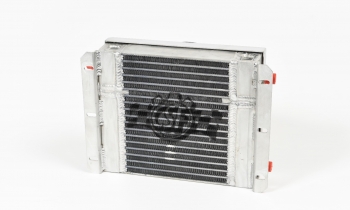 CSF Dual-Fluid Oil Cooler with 9-inch SPAL Fan