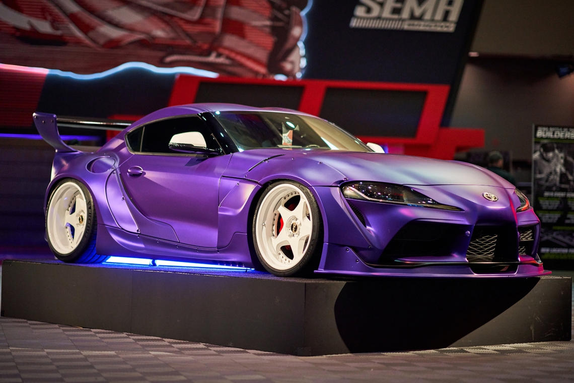 SEMA 2019: The Big Show From All Angles - Blue Lot