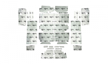 Flatline Barriers Complete Interior Insulation Kit