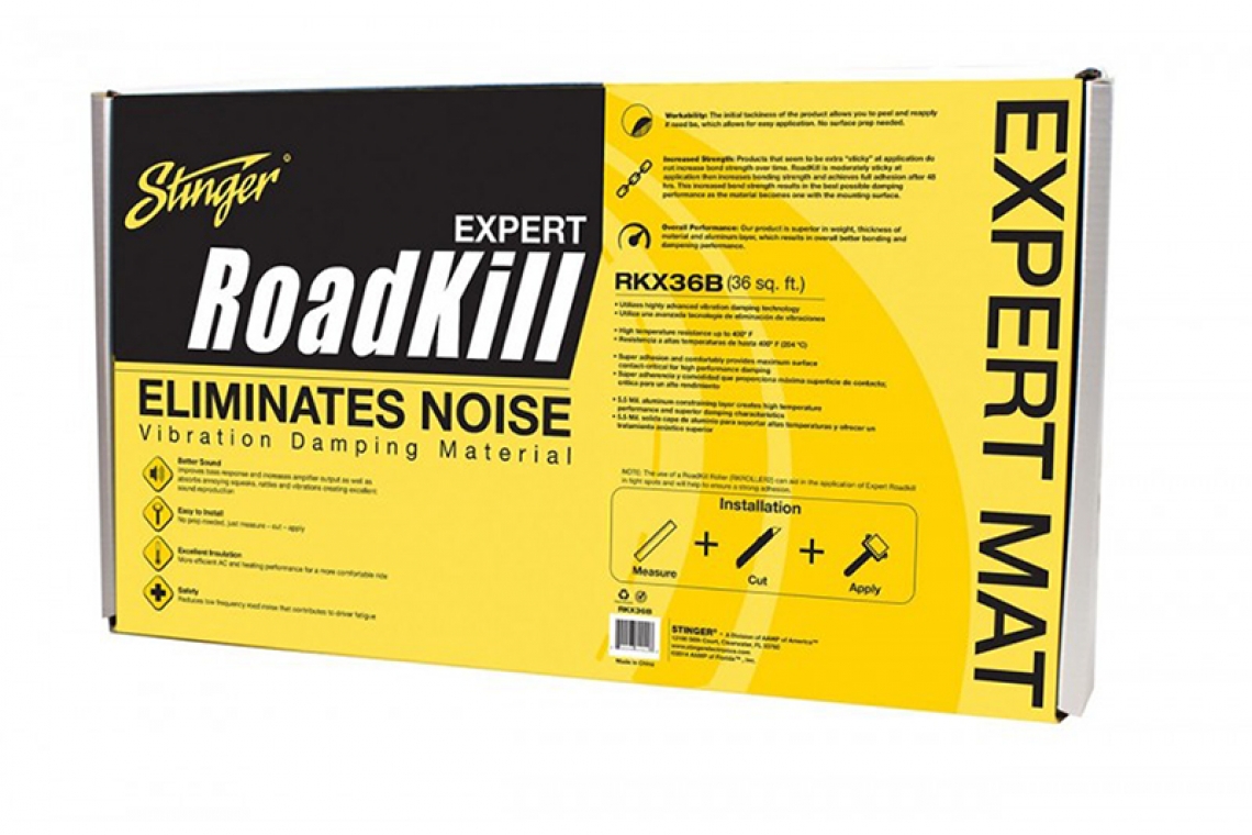 Stinger RoadKill Sound Damping: Expert Bulk Pack 