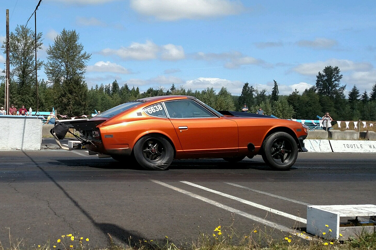 Small Tire Gangster: Nathan Kahler’s 1973 Datsun 240Z