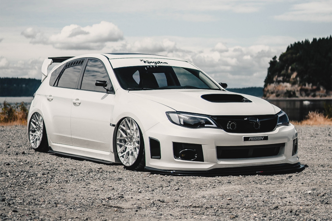 Her Bagged WRX: Mindy Hearring’s 2013 Subaru Impreza WRX