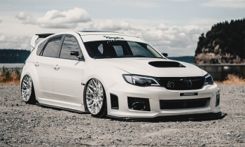 Her Bagged WRX: Mindy Hearring’s 2013 Subaru Impreza WRX