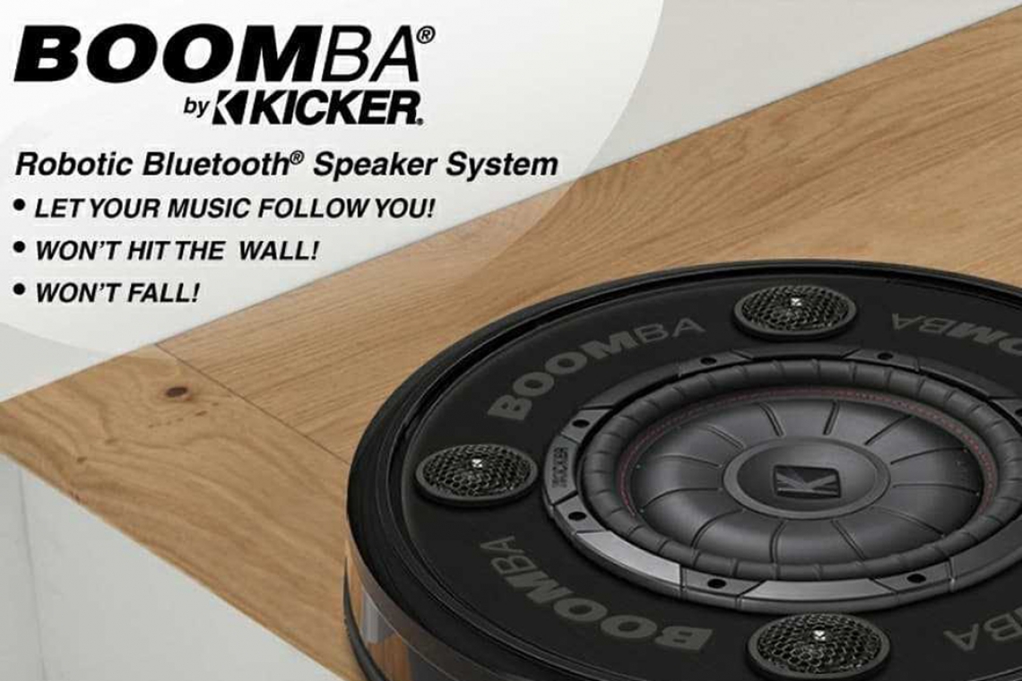 Kicker Introduces BOOMBA Robotic Bluetooth Speaker System