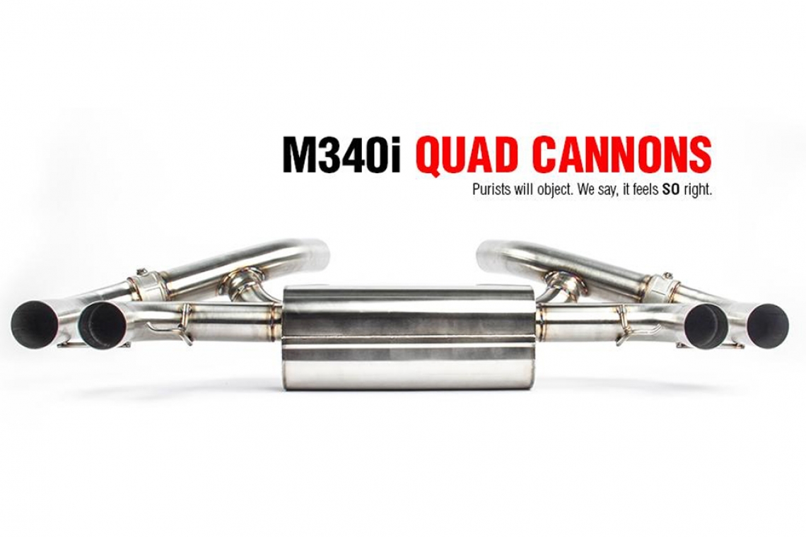 Dinan Valved Axle Back Exhaust for the BMW G20 M340i