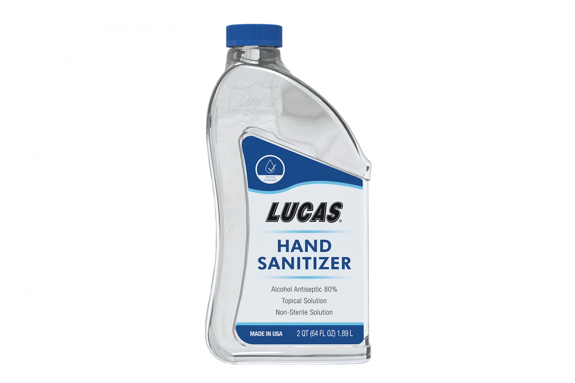 Lucas Oil Hand Sanitizer Refill Bottles Now Available