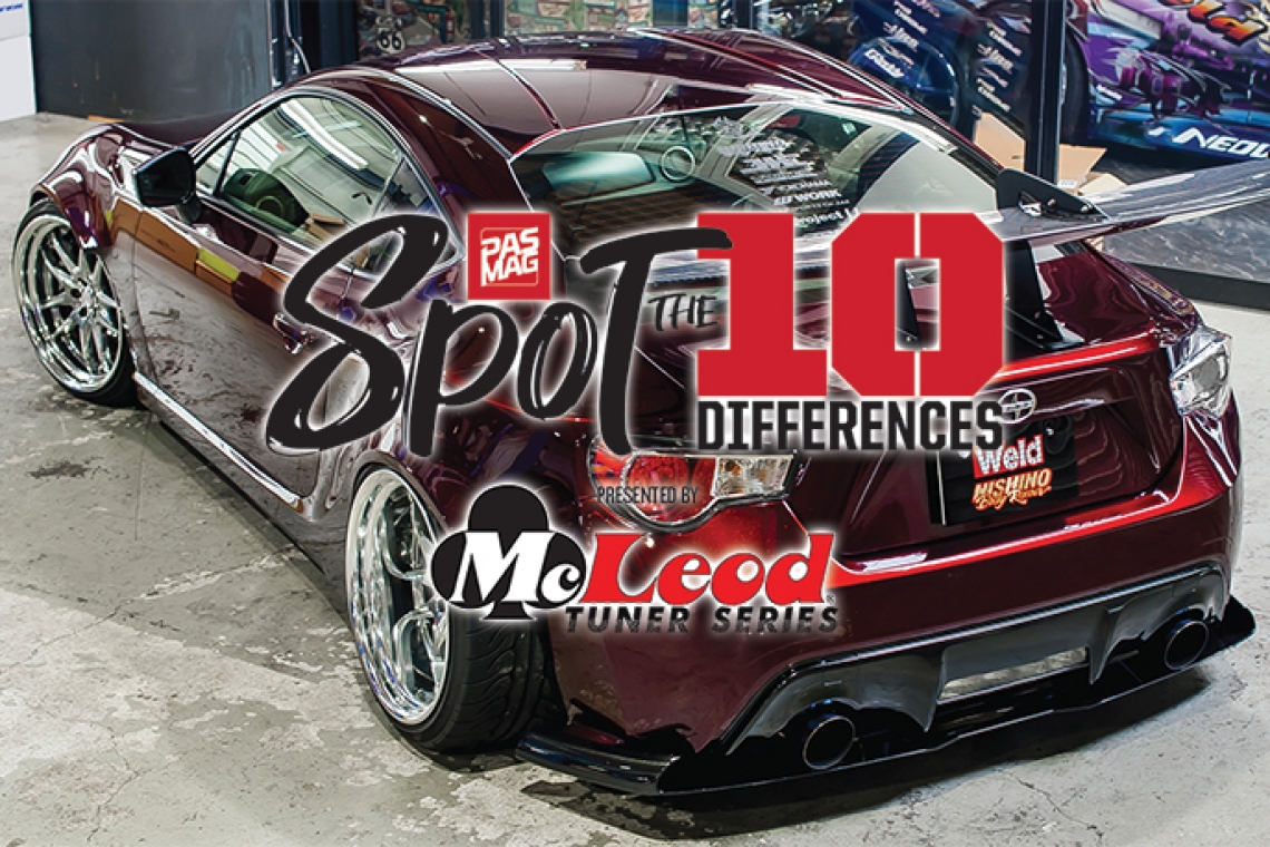 Spot The Differences: Atsushi Ito's WELD Techniques Factory 2013 Scion FR-S
