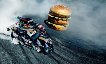 Drift Twins: Toyota Gazoo Racing × McDonald's Japan - GR Supra has Added to the Happy Set Lineup