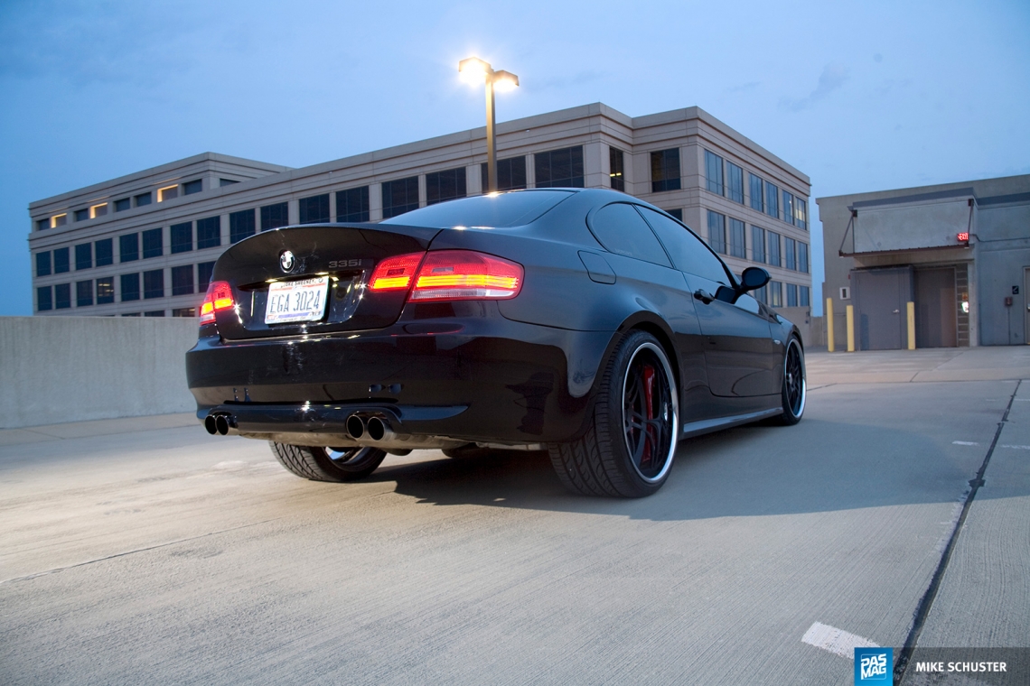 Dark Night: John Mu’s 2008 BMW 335i Coupe