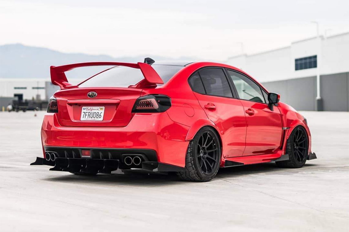 Subaru sti online rear diffuser