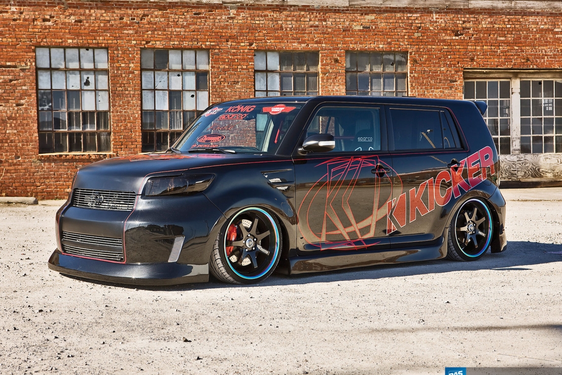 Dark Demon: Kicker's 2008 Scion xB