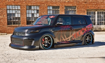 Dark Demon: Kicker's 2008 Scion xB