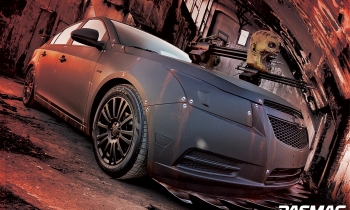 Rambo vs. Zombies: Brian Mitchell's ARC Audio 2012 Chevrolet Cruze