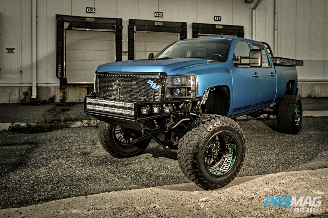 Truckin' into Battle: Pascal McMurray's 2009 Chevrolet Silverado LTZ 2500HD