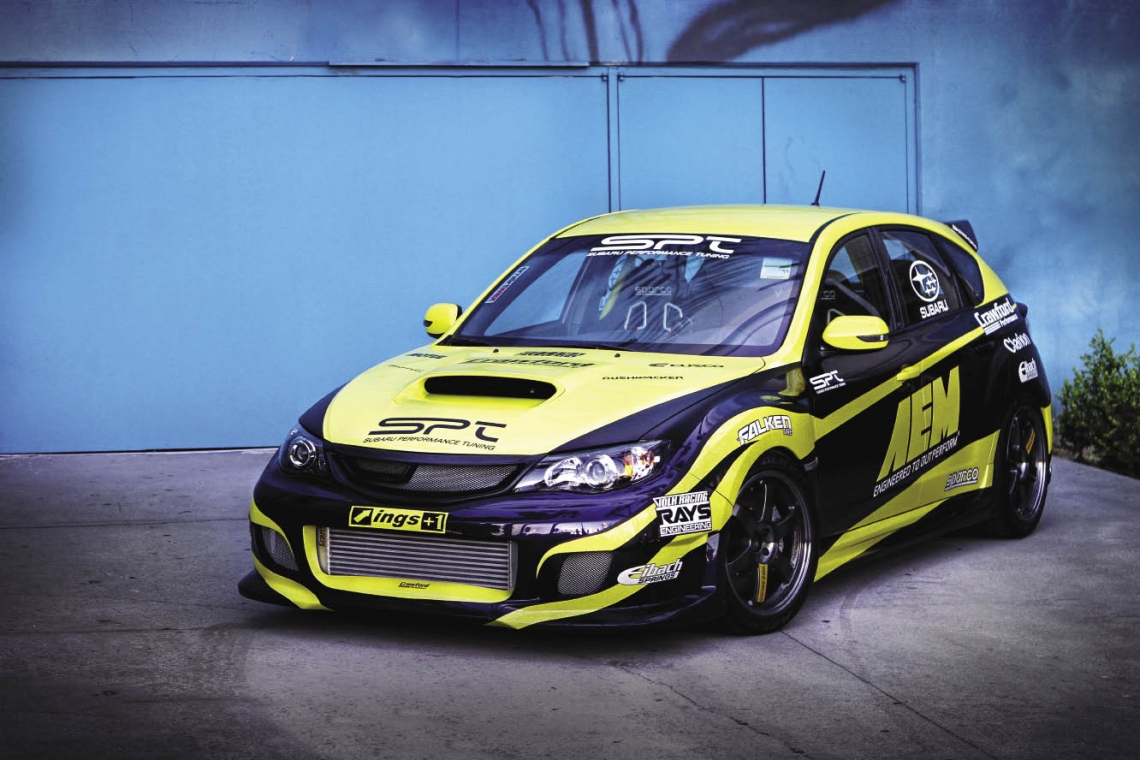 Overdrive: AEM/Clarion's 2008 Subaru STi