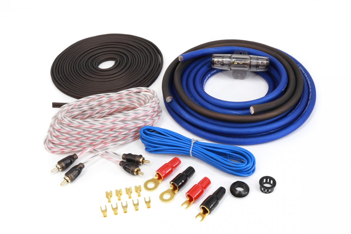 KnuKonceptz KCA Complete 4 Gauge Amplifier Installation Kit