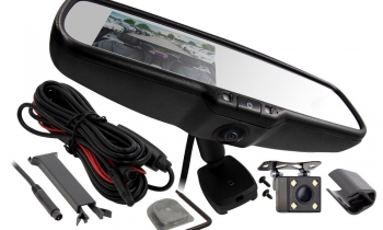 iBEAM TE-360M45 360 Degree Dashcam/Mirror/Monitor