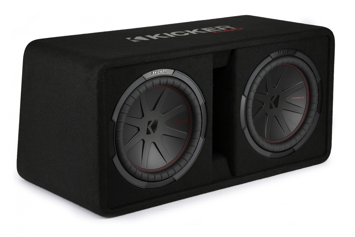 Kicker CompR DCWR12 Loaded Enclosure