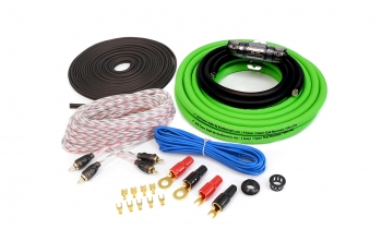 KnuKonceptz KCA Kandy Green Complete 4 Gauge Amplifier Installation Kit