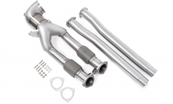 Unitronic Downpipe with Midpipes for 2.5TFSI Evo