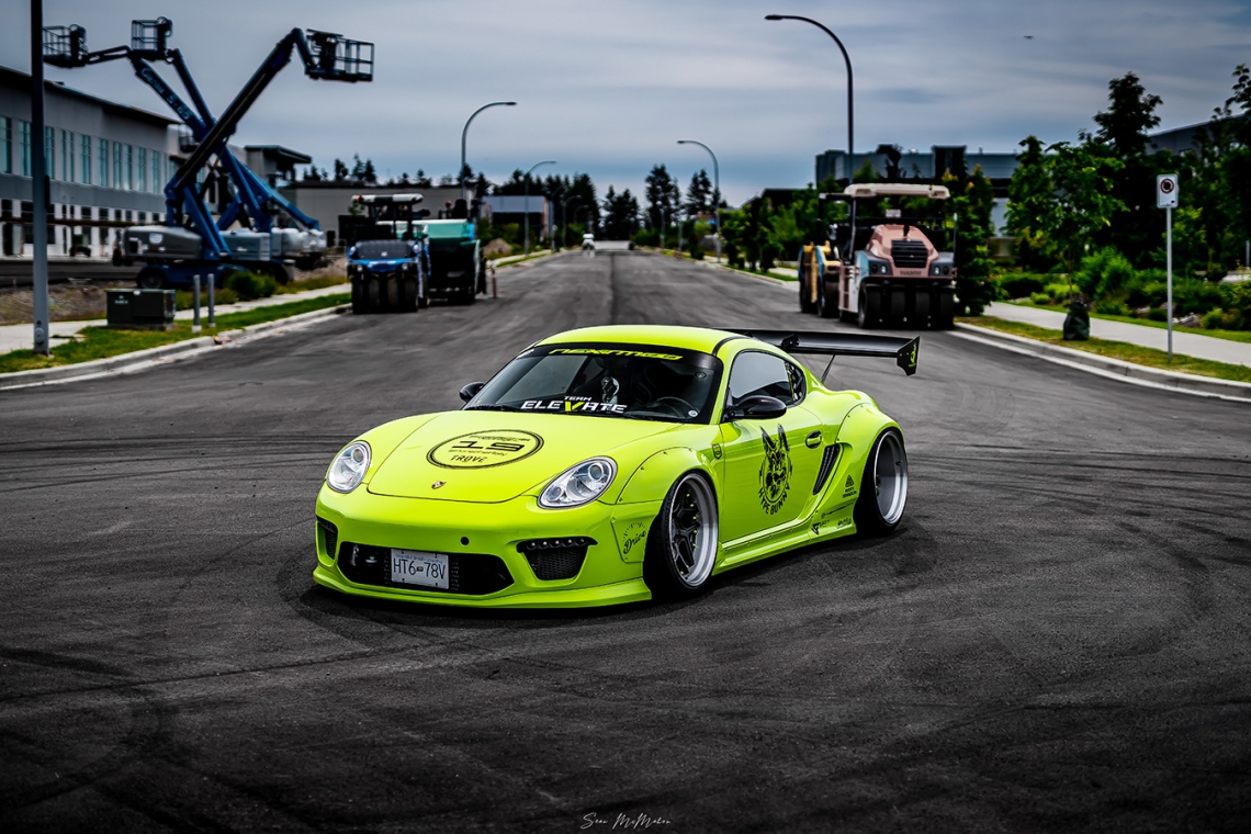 Lime Green is the New Black: Clifford Joe’s 2008 Porsche Cayman