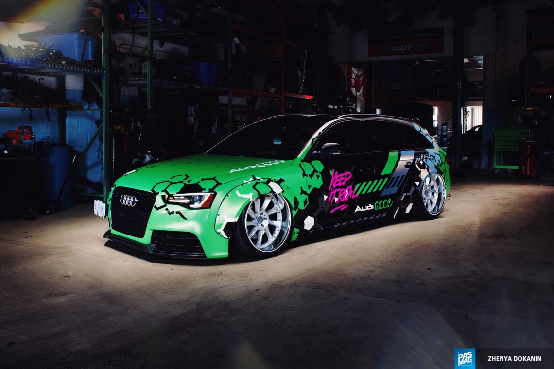 Competitive Nature: Vasily Mishukov's 2009 Audi A4 Avant