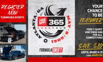 Tuning 365 Car Show Announced For Five 2021 Formula DRIFT Rounds