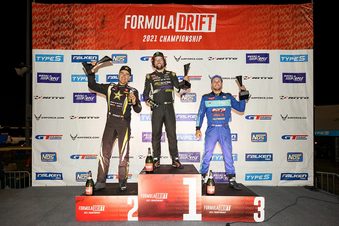 Chelsea DeNofa Wins Inaugural Formula DRIFT PRO Round At Lake Erie Speedway