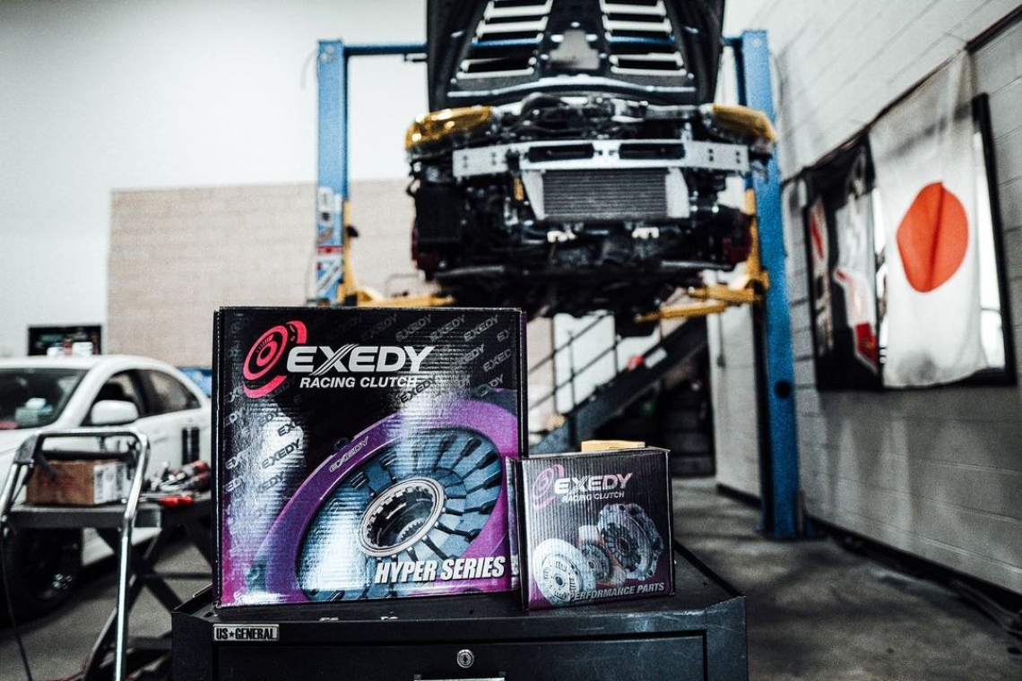 All Up In There: Exedy Twin Organic Clutch Kit Install on Sherwin's Evo 10