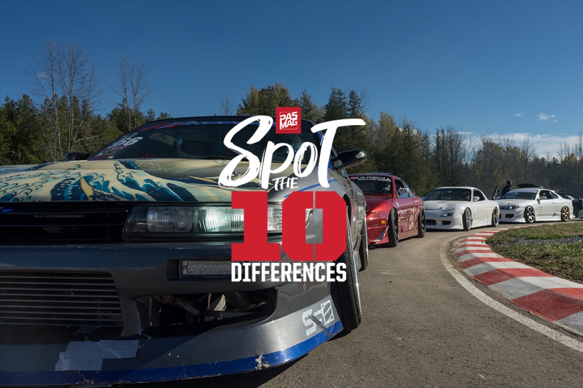 Spot The Differences: Drift Jam Lineup