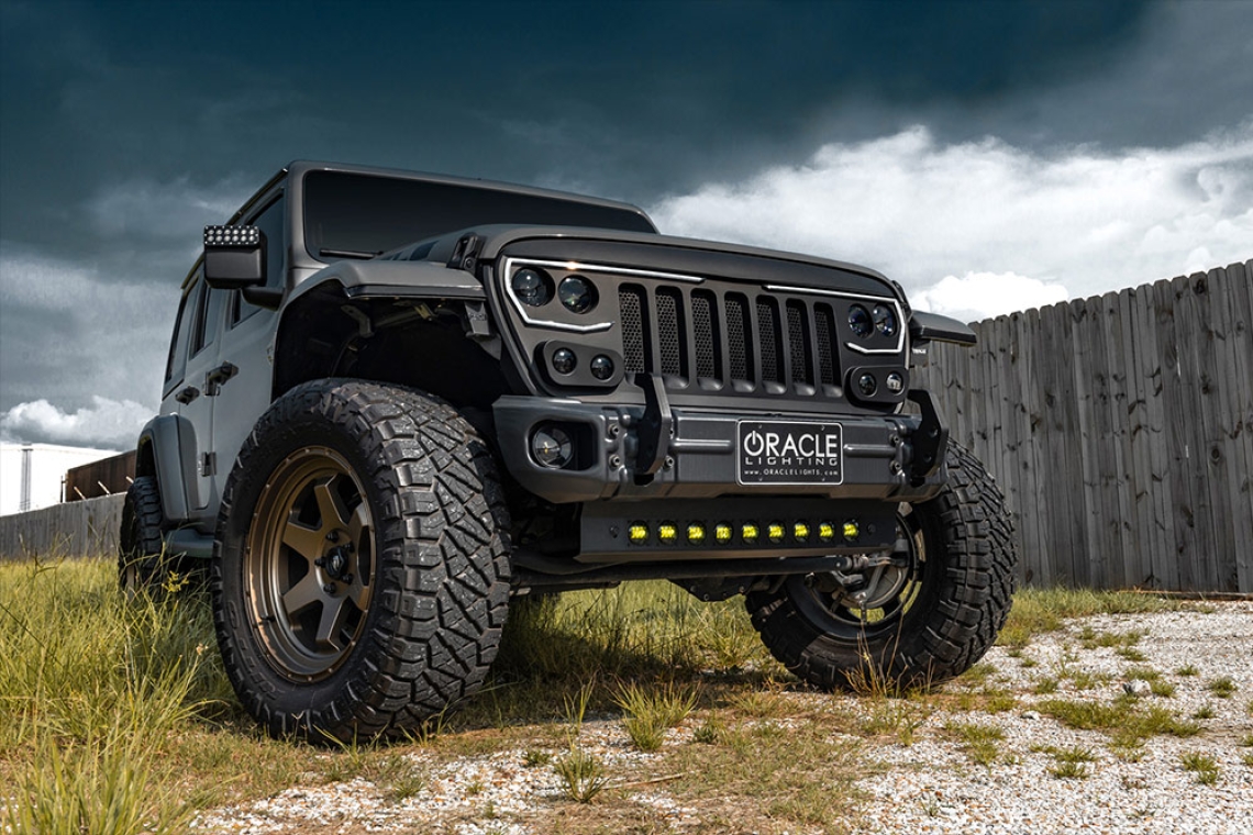 Oracle Lighting Launches Skid Plate with Integrated LED Emitters for Jeep Wrangler JL and Gladiator JT at 2021 SEMA Expo